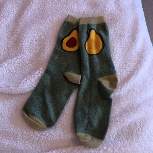 Urban Outfitters Avocado Socks